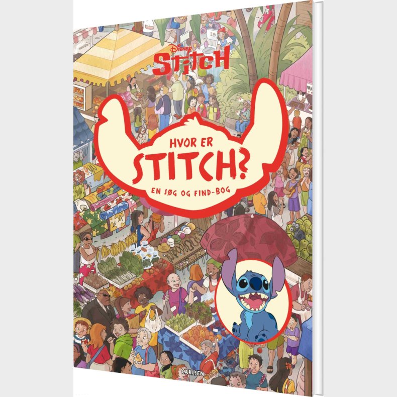 Hvor Er Stitch? En S�g Og Find-bog - Bog