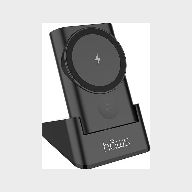 H�ws - Or� 3-i-1 Tr�dl�s Oplader Og Powerbank 5200mah