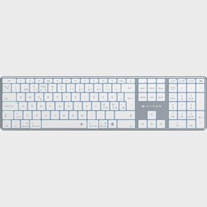 Hyper - Bluetooth 5.0, Wireless Keyboard (nordic), Space Grey