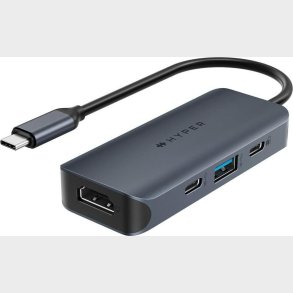 Hyper - Hyperdrive Ecosmart Gen.2 Universal Usb-c 4-in-1 Hub W 100 W Pd Power Pass-thru