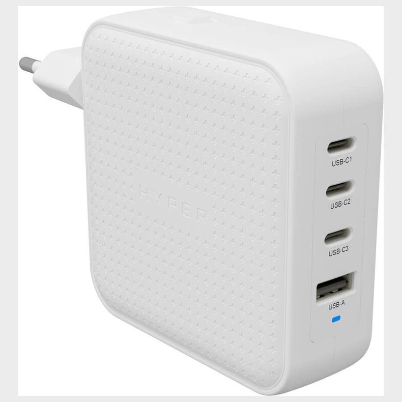 Hyper - Hyperjuice - Usb-c Oplader - 100w - Gan - 3c+1a - Hvid