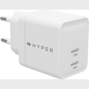 Hyper - Hyperjuice - Usb-c Oplader - 35w - Gan - 2c - Hvid