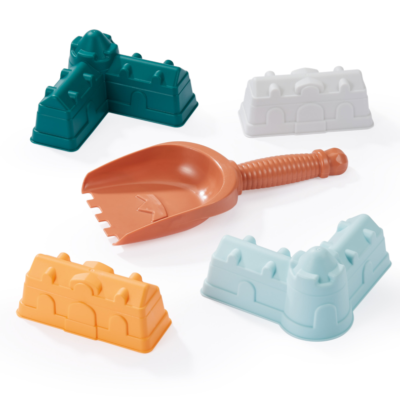 Ecoiffier | Sandleg - Byg et sandslot, 5 dele