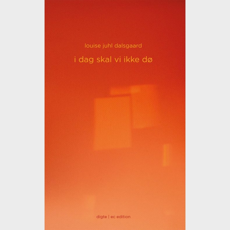 I Dag Skal Vi Ikke D� - Louise Juhl Dalsgaard - Bog