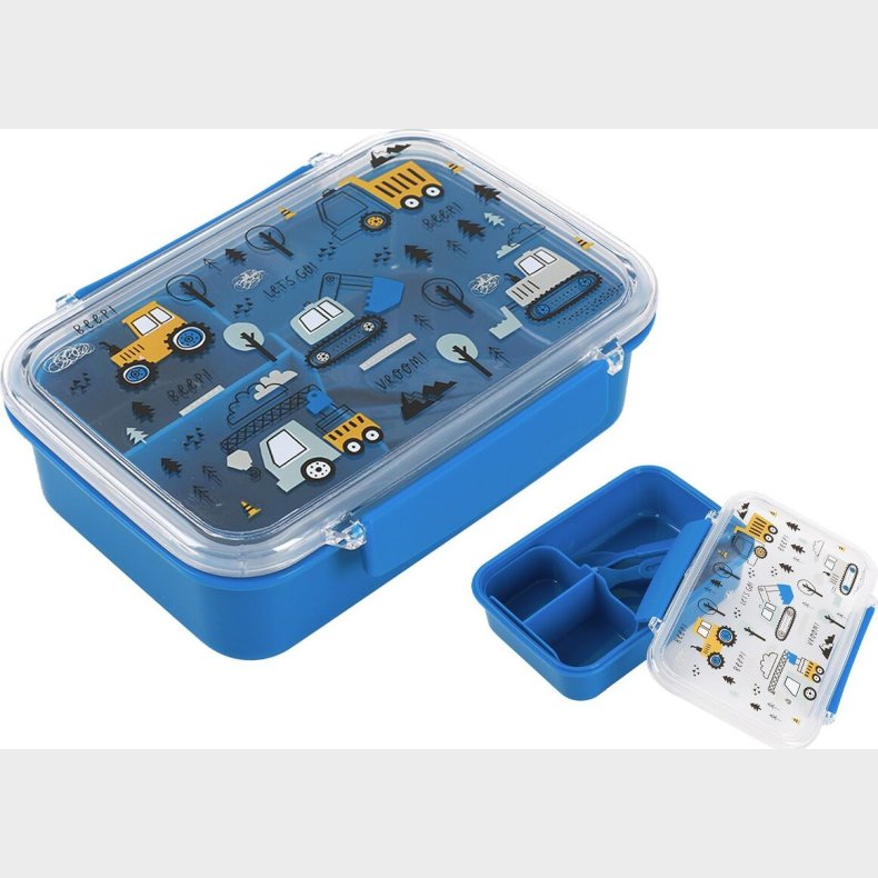 I-drink - Lunch Box Kids With Cutlery - Truck