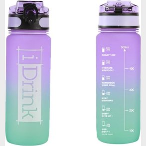 I-drink - Tritan Bottle - 750 Ml Purple And Aquamarine