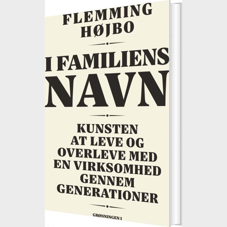 I Familiens Navn - Flemming Hjbo - Bog