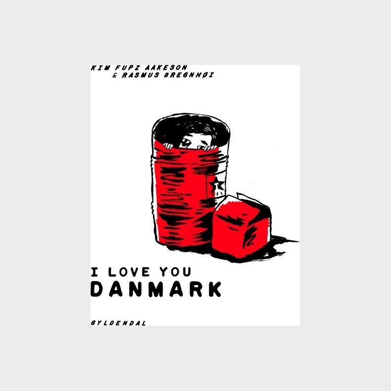 I Love You Danmark - Kim Fupz Aakeson - Bog