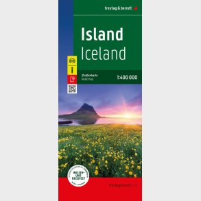 Freytag & Berndt - Iceland - Island Road Map - English book