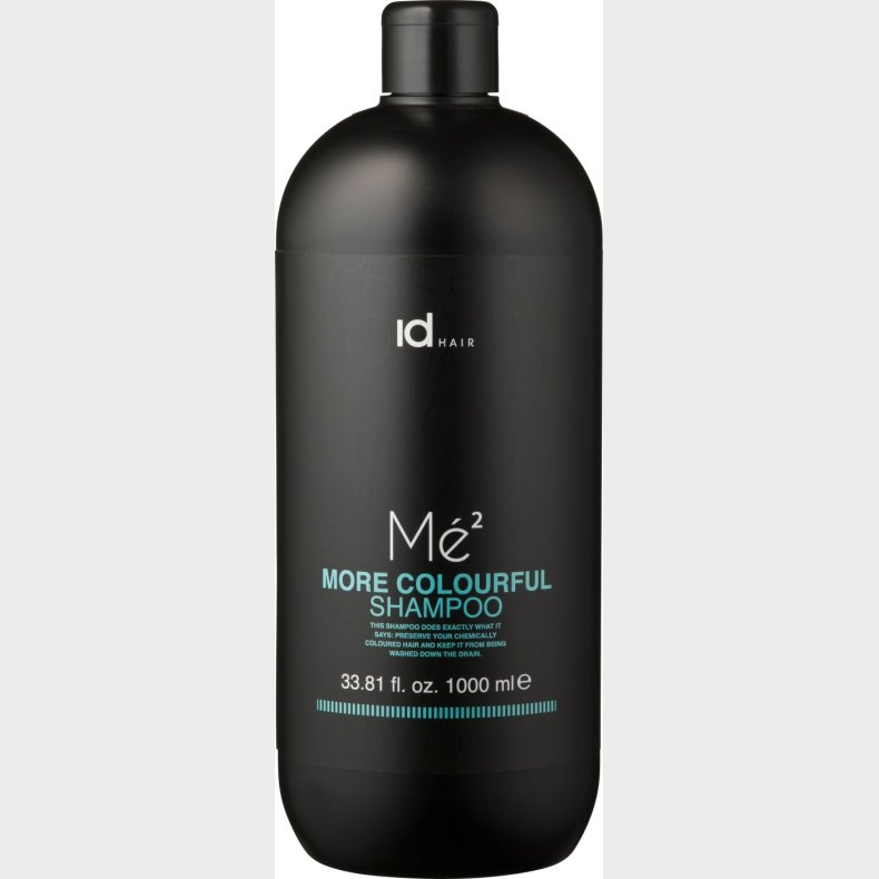 Id Hair - M2 More Colourful Shampoo Til Farvet Hr 1000 Ml