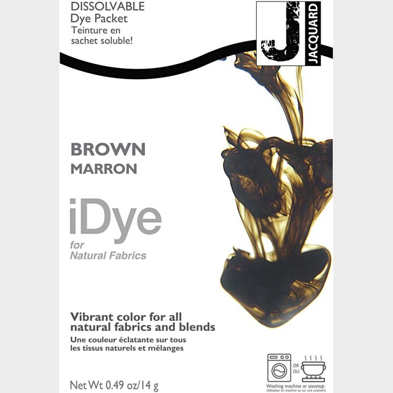 Idye Naturtekstiler - Brun - 14 G