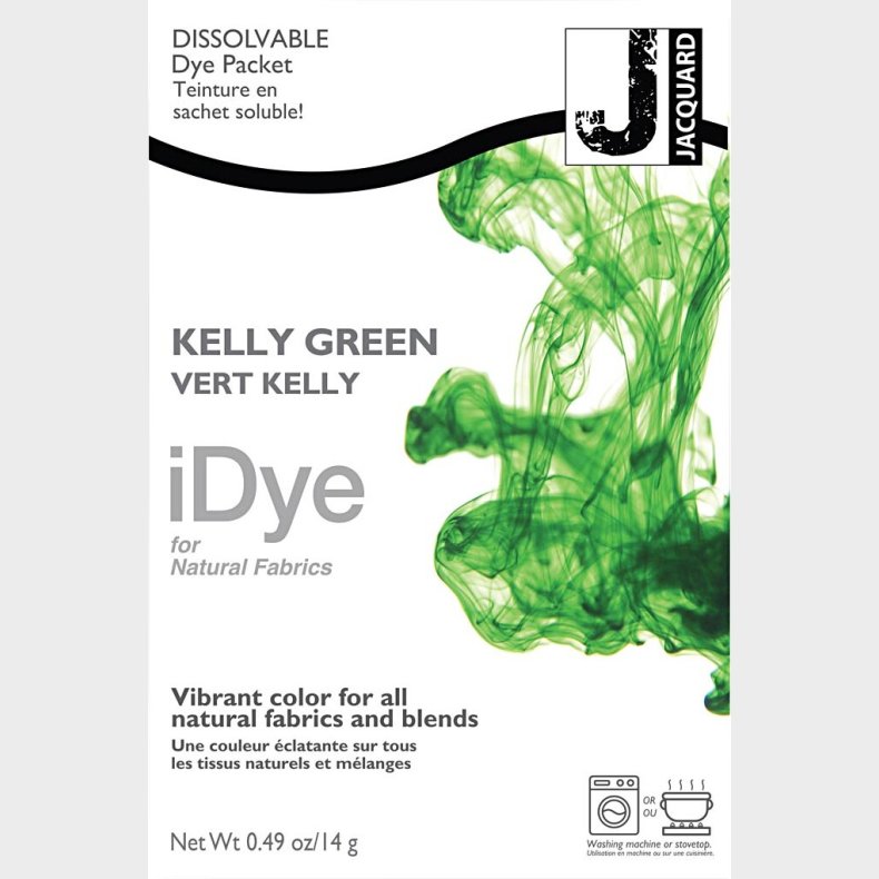 Idye Naturtekstiler - Gr�sgr�n - 14 G