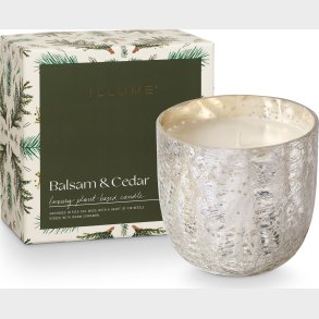 Illume - Balsam Og Cedar Crackle Glas Duftlys - Grn,