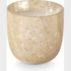 Illume - Winter White Crackle Glas Duftlys - Hvid,