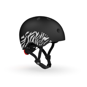 Scoot & Ride | Cykelhjelm til baby, 45-51 cm - Zebra
