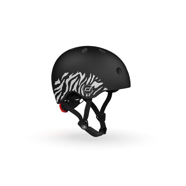 Scoot & Ride | Cykelhjelm til baby, 45-51 cm - Zebra