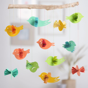 Haba | Lav fugle til ophng, 12 stk