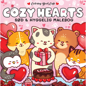 Legind | Malebog - Cozy Hearts