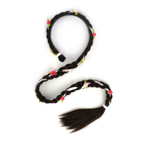 Den Goda Fen | Hrbjle med fletning - Brunette