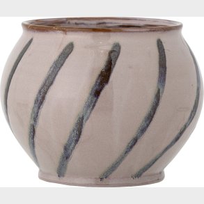 Bloomingville - Iman Urtepotteskjuler - Rosa - Stentj Keramik