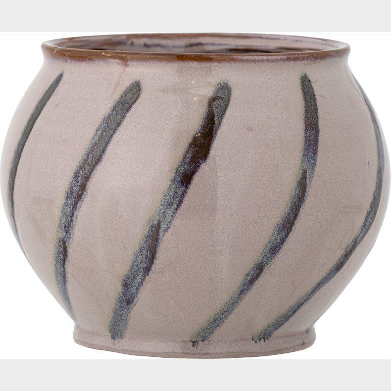 Bloomingville - Iman Urtepotteskjuler - Rosa - Stentj Keramik