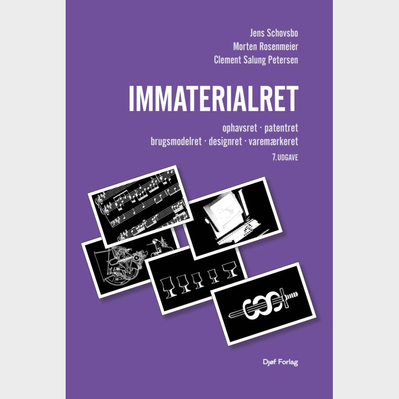 Immaterialret  - Jens Schovsbo - Bog