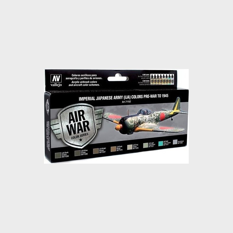 Vallejo - Airbrush Maling St - Imperial Japanese Army 8x17 Ml - 71152