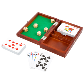 small foot | Spilleske med kort og terninger