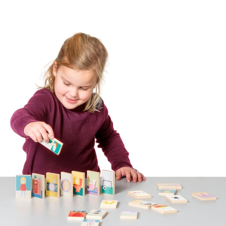 Toys for Life | Fort�lle-domino - Skab en historie sammen