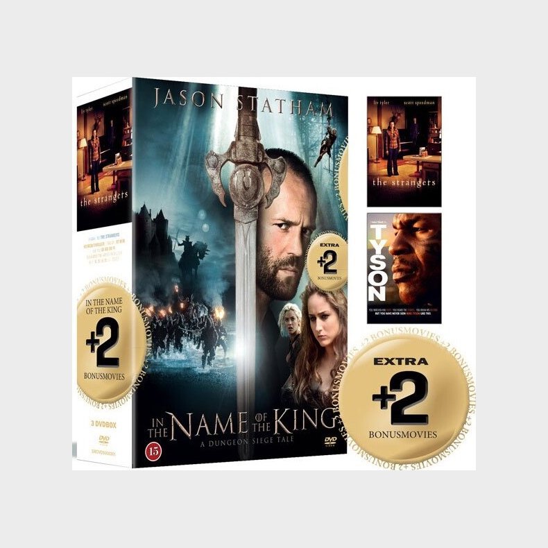 In The Name Of The King // The Strangers // Tyson - DVD - Film
