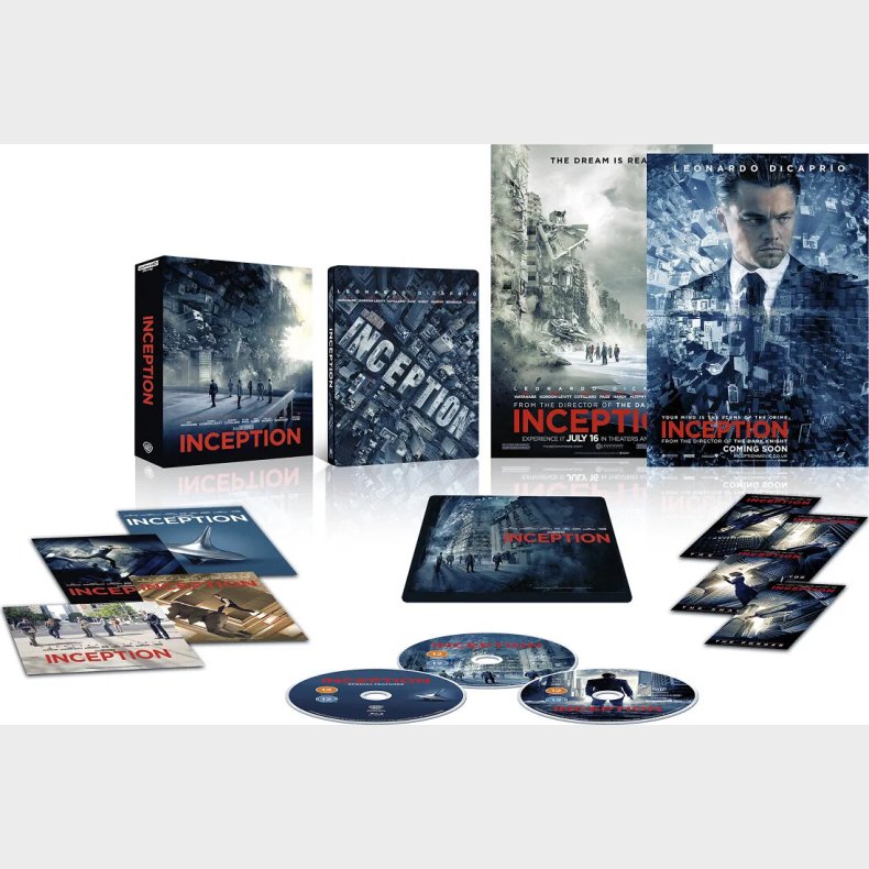 Inception -  Ultimate Collector's Edition -  Steelbook - 4K Blu-Ray