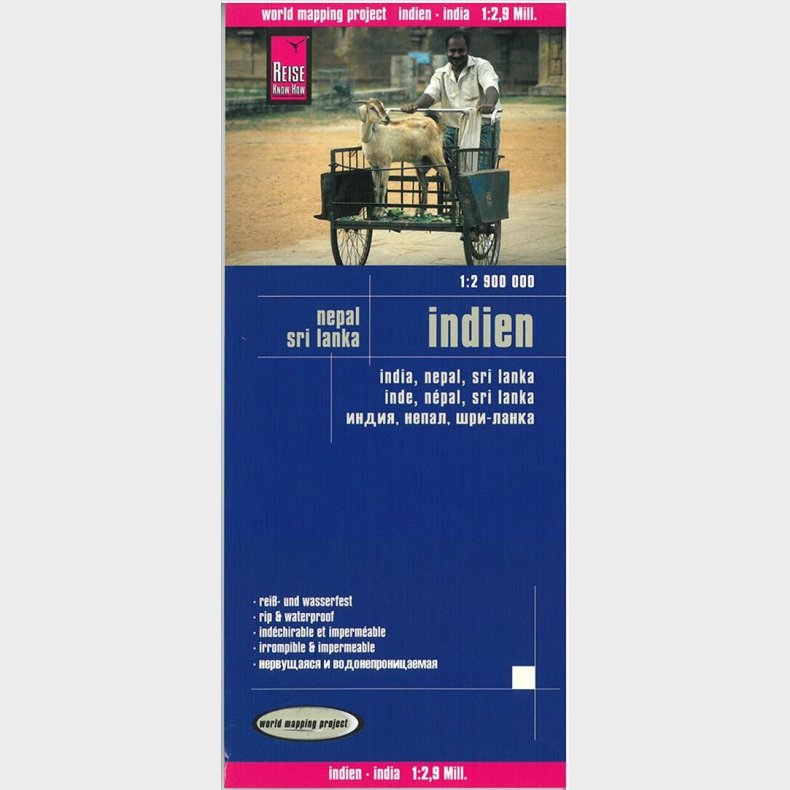 India, Nepal, Sri Lanka - Reise Know-how - English book
