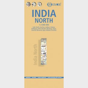 India North - Borch Maps  - English book