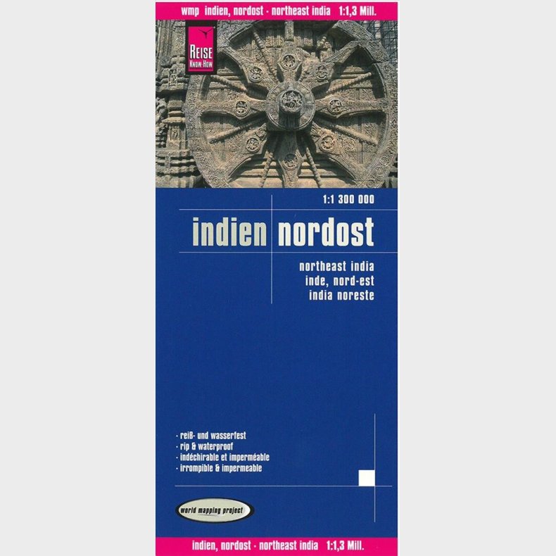 India Northeast - Reise Know-how - English book