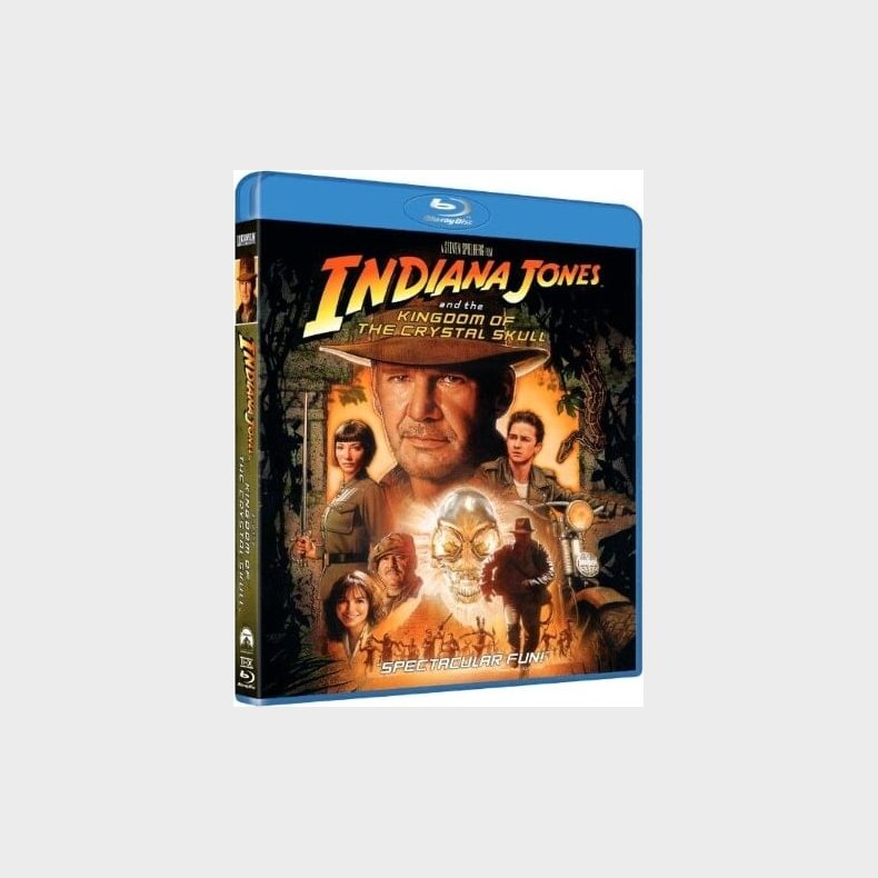 Indiana Jones 4 - Krystalkraniets Kongerige - Blu-Ray