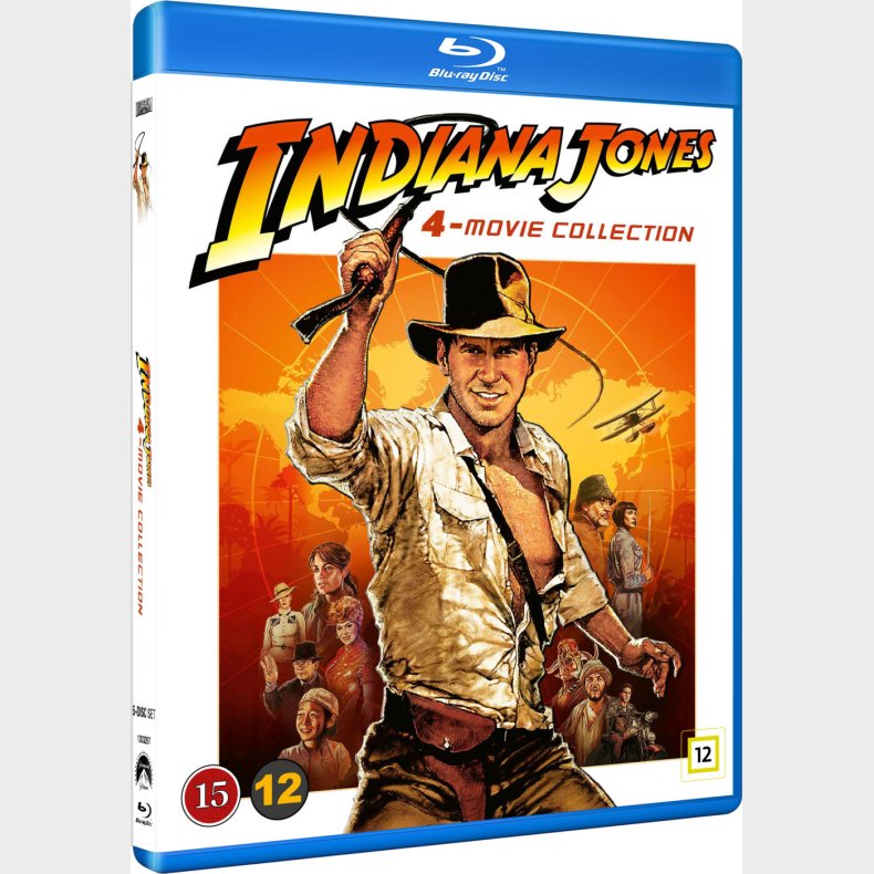 Indiana Jones 4 Movie Collection - Blu-Ray