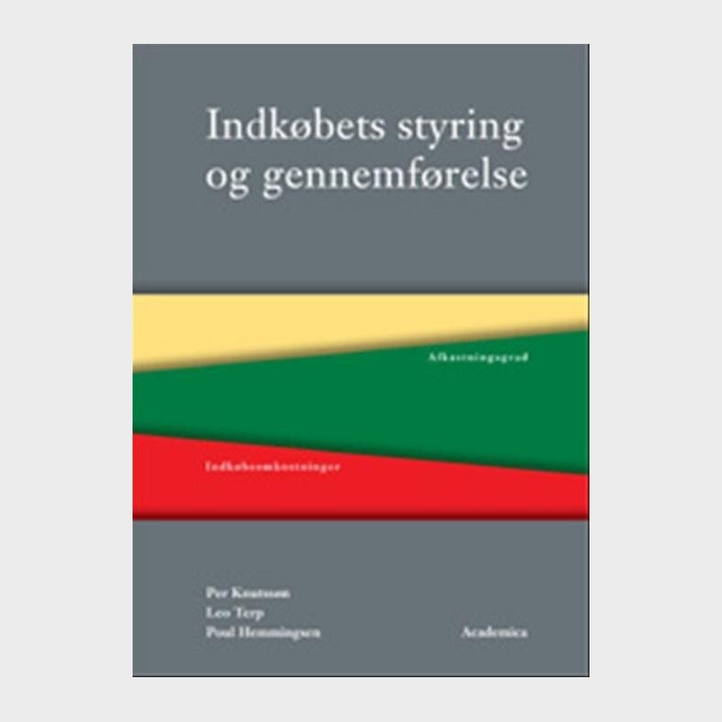 Indk�bets Styring Og Gennemf�relse - Poul Hemmingsen - Bog