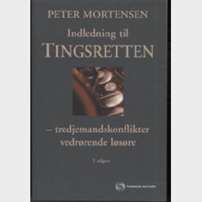 Indledning Til Tingsretten - Peter Mortensen - Bog
