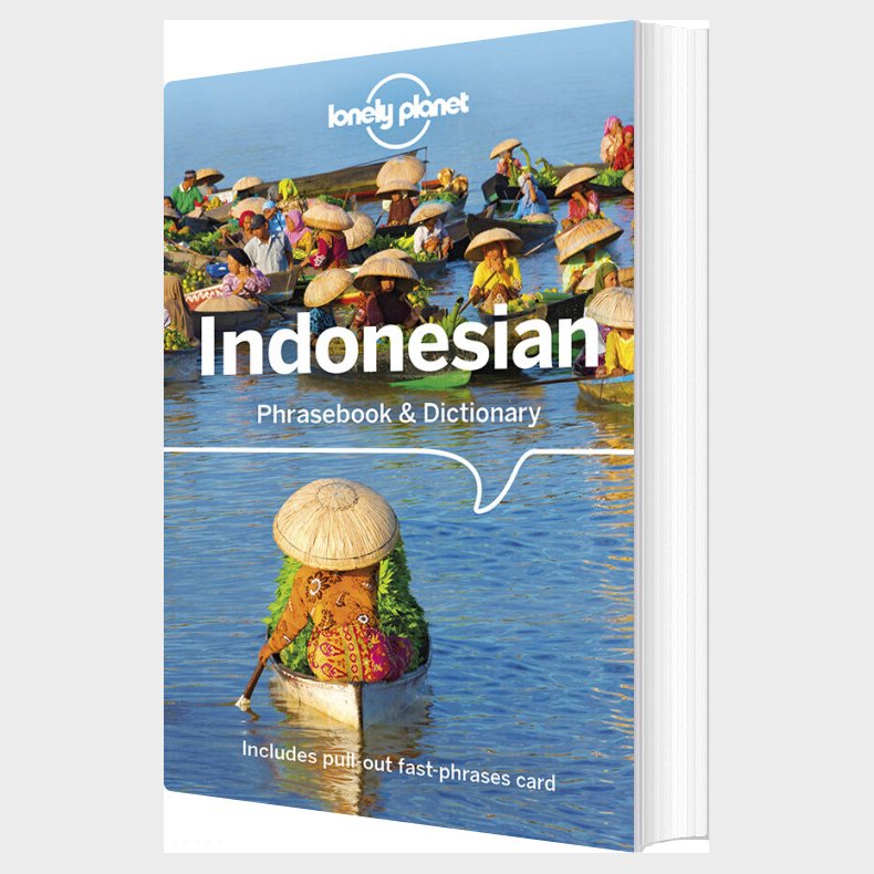Indonesian Phrasebook & Dictionary - Lonely Planet  - English book