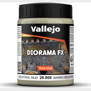 Vallejo - Thick Mud - Industrial 200 Ml