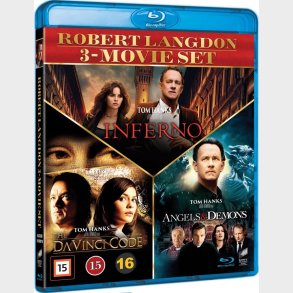 Inferno // The Da Vinci Code // Engle Og Dmoner - Blu-Ray