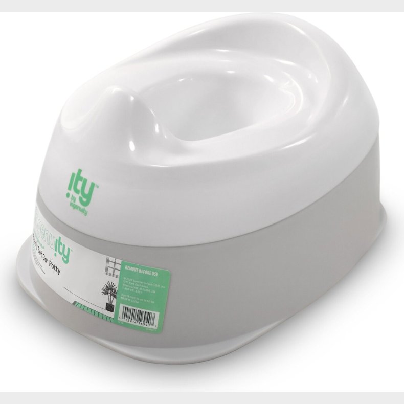 Ingenuity - Ready Set Go&trade; Potte - Hvid - 18-60 M