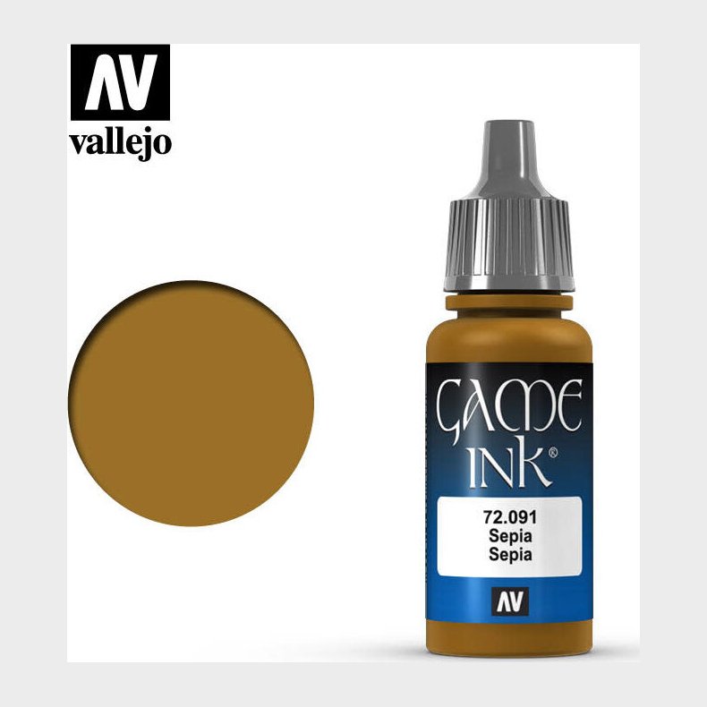 Vallejo - Game Color Ink - Sepia - 17-18 Ml - 72091