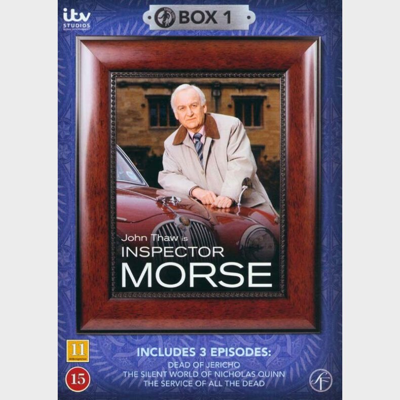 Inspector Morse - Boks 1 - DVD - Tv-serie