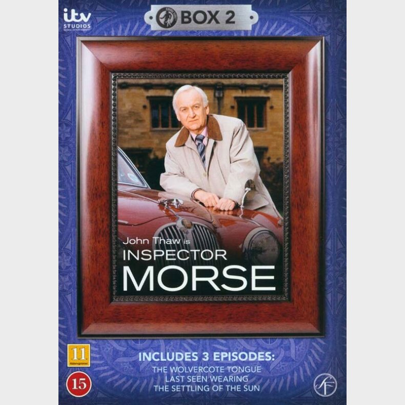 Inspector Morse - Boks 2 - DVD - Tv-serie