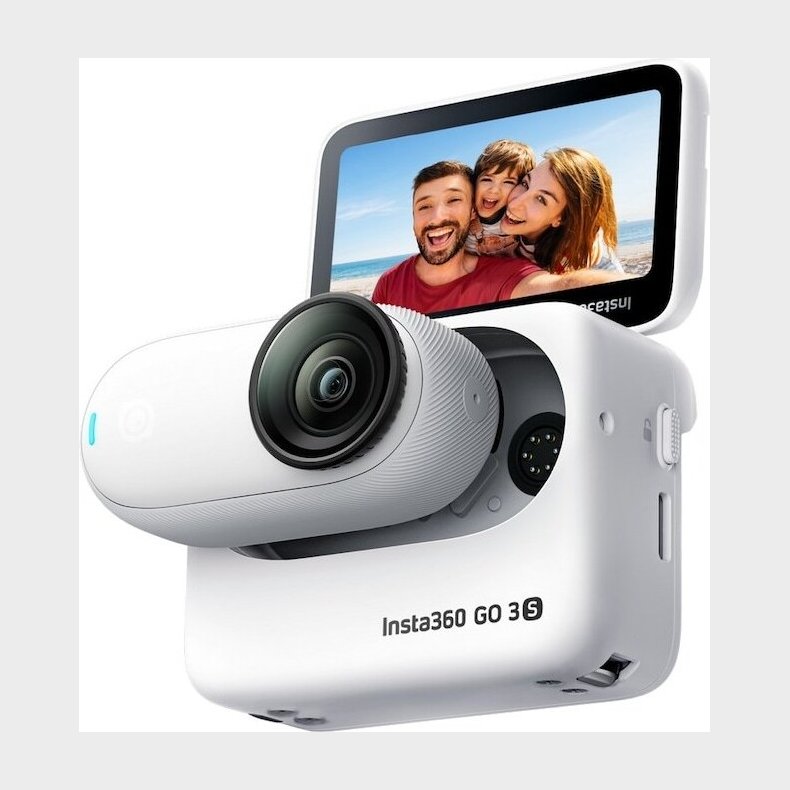 Insta360 - Go 3s 64gb  Det Ultimative Mini Pov-kamera Til Eventyr I Lommeformat