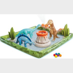 Intex - Jurassic Adventure Legepool - 410l - 201x201x36 Cm