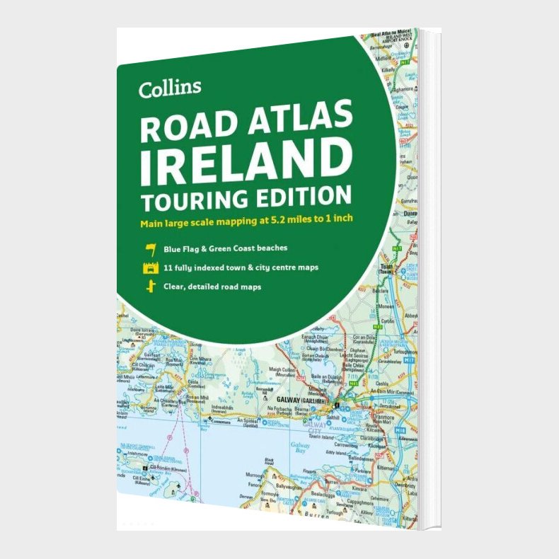 Ireland Road Atlas: Touring Edition - English book
