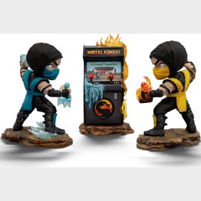 Iron Studios & Minico Mortal Kombat - Scorpion Vs Sub-zero Arcade Set Minico Figures