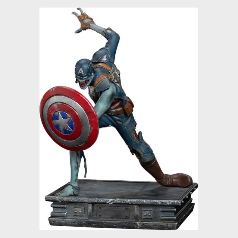 Ironstudios - Marvel What If ... : 1:10 Art Scale Statue  - Zombie Captain America